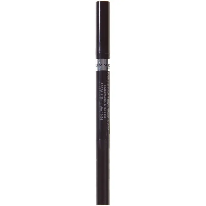Rimmel Brow This Way Filler & Fixer -kulmakynä 004 Soft Black 0,4 g