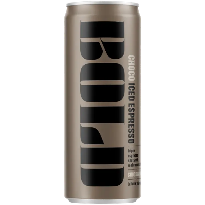 Bold Choco Iced Espresso kahvijuoma maidolla ja suklaajauheella 250ml
