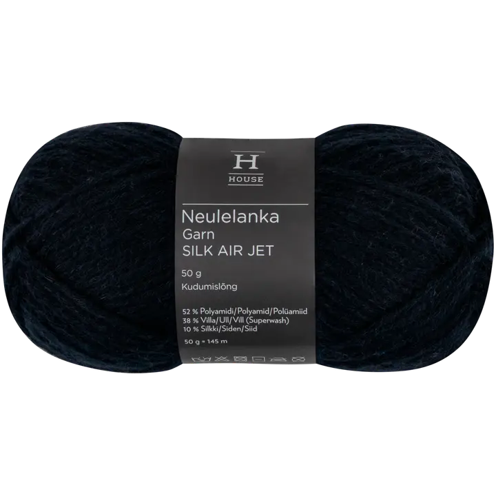 House lanka Silk Airjet 50g 212449 black