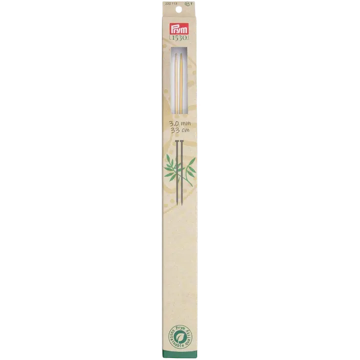 Prym neulepuikko 3,0 33cm bambu