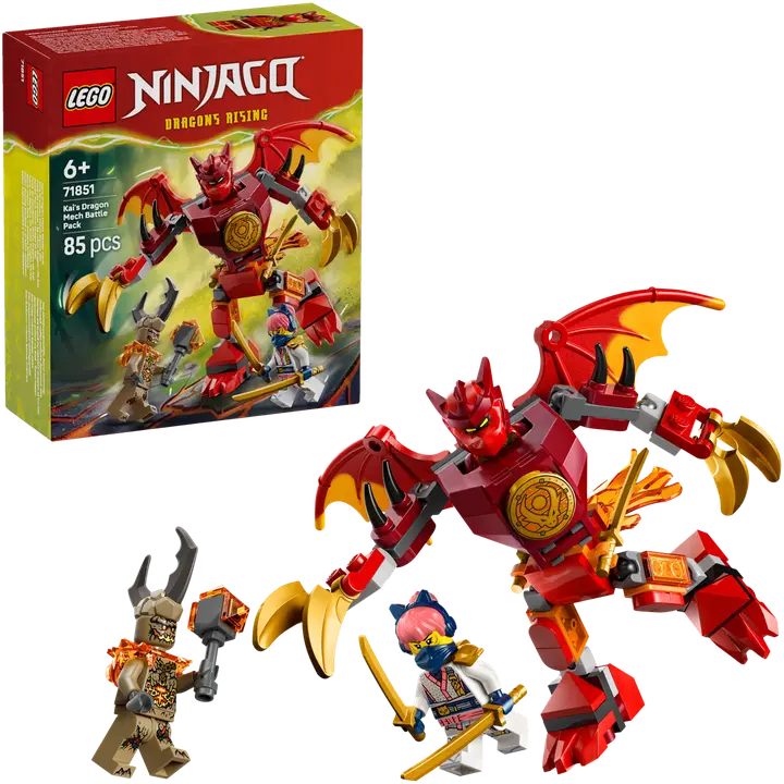 LEGO® Ninjago 71851 Kain lohikäärmetaistelupakkaus