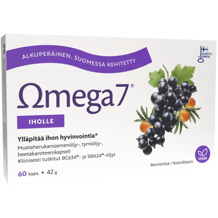 Omega7 BC634® + SBA24® Iholle 60 kaps