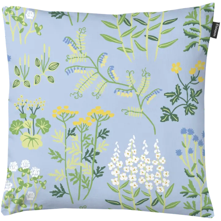 Finlayson koristetyynynpäällinen Joutomaa 48x48cm sini/vihreä