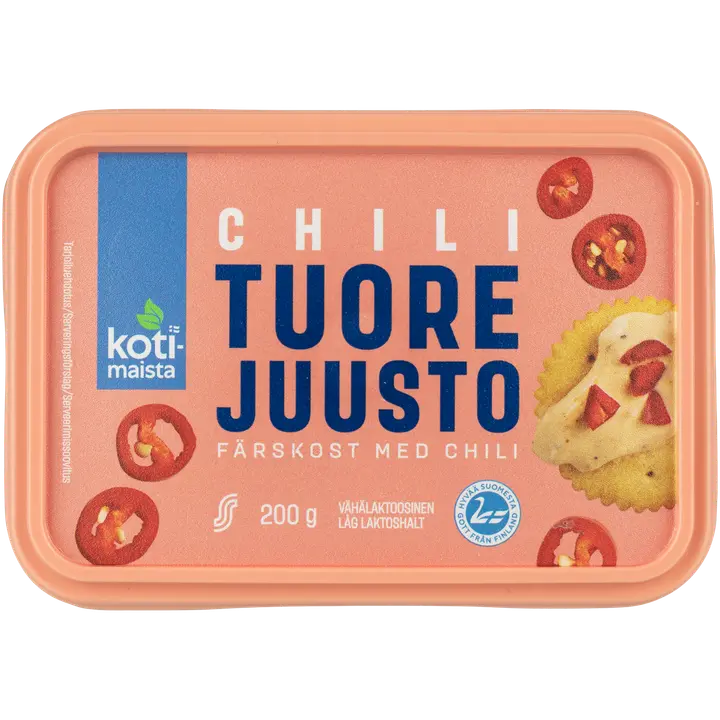 Kotimaista Tuorejuusto chili 200g
