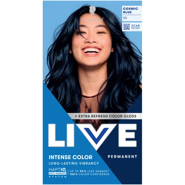 Schwarzkopf LIVE 90 Cosmic Blue