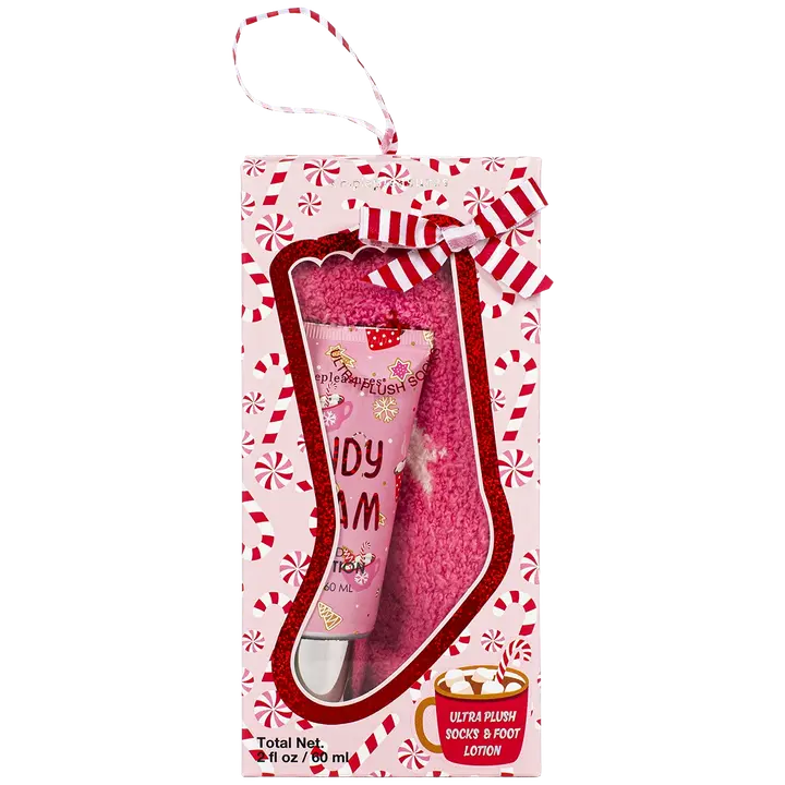 Simple Pleasures lahjapakkaus, sukat ja jalkavoide 60 ml