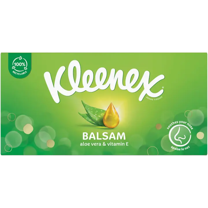 Kleenex 64 kpl Paperinenäliina Balsam