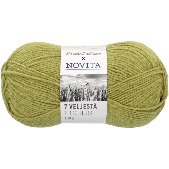 Novita lanka 7 Veljestä 100g 330