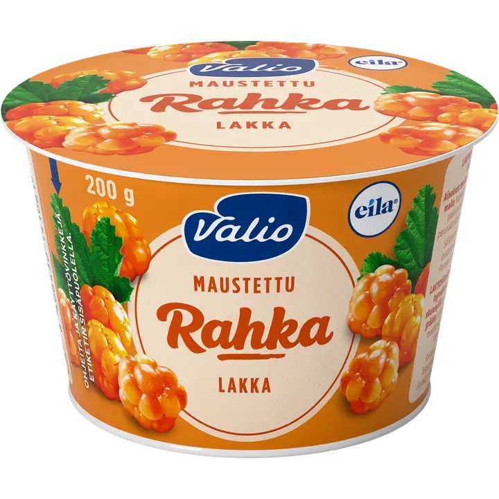 Valio maustettu rahka 200 g lakka laktoositon