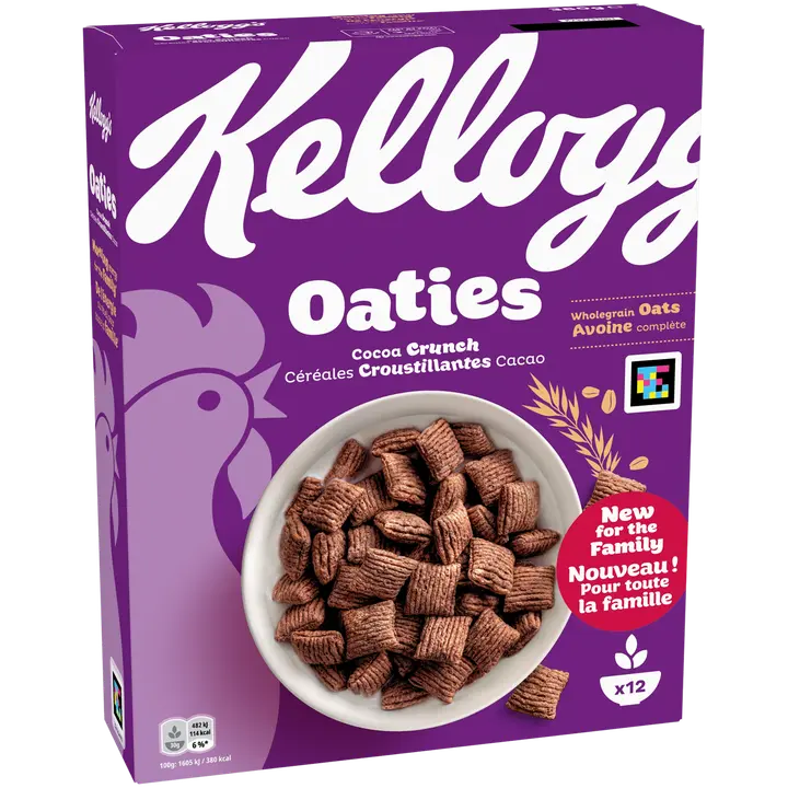 KELLOGG'S Oaties Cocoa Crunch 360g