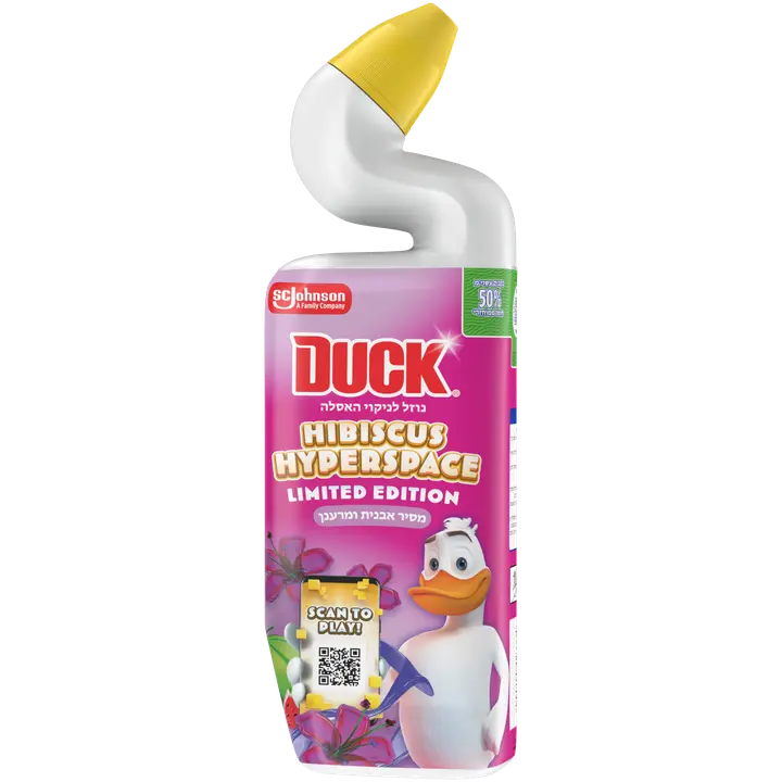 Duck 750 ml Hibiscus Hyperspace WC-puhdistusaine