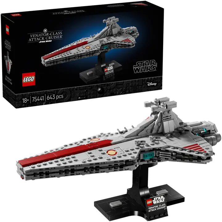 LEGO® Star Wars TM 75441 Venator-luokan hyökkäysristeilijä