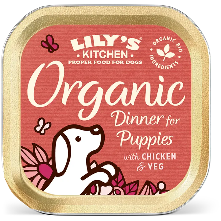 Lily's Kitchen 150g Organic Dinner for Puppies luomukoiranruoka