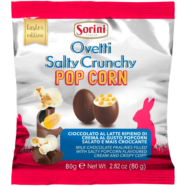 Sorini Pop Corn Mini eggs 80g