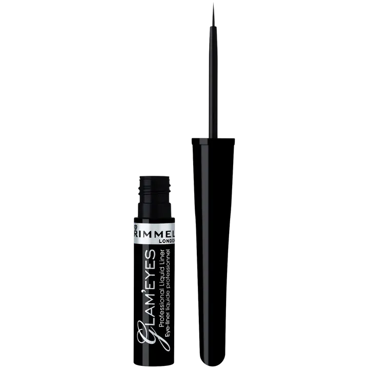 Rimmel London 3,5ml Glam Eyes Professional Liquid Eyeliner 002 Velvet Brown nestemäinen silmänrajausväri