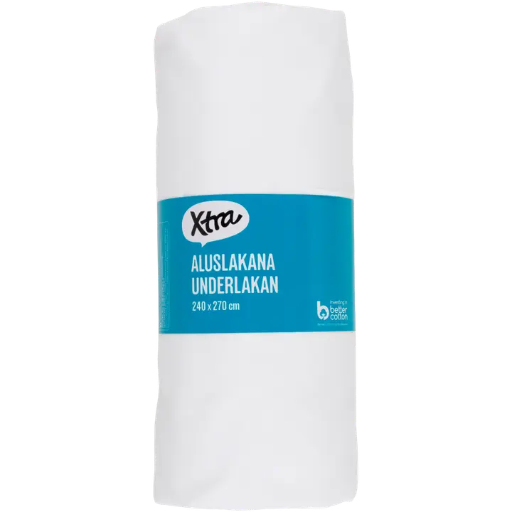Xtra aluslakana Uni 240x270 cm, valkoinen