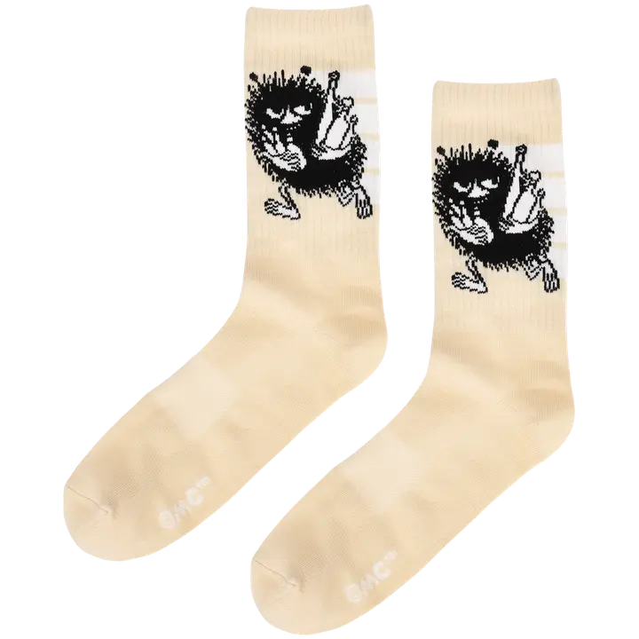 Moomin By Nordicbuddies miesten retrosukat Haisuli MOOMIN 80 juhlavuosisukat