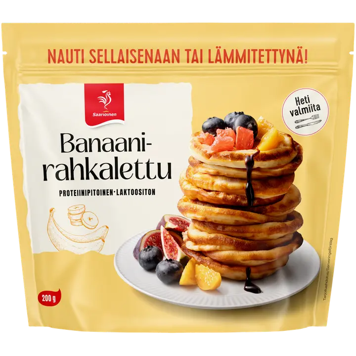 Saarioinen Banaani-rahkalettu 200g