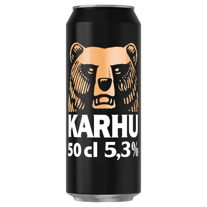 Karhu Lager olut 5,3 til-% tölkki 0,5 L