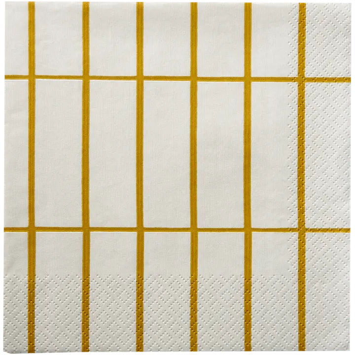Marimekko Tiiliskivi beigekulta lautasliina 20kpl/24cm