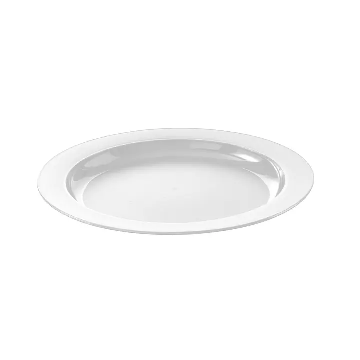 GastroMax Bio 25 cm valkoinen lautanen