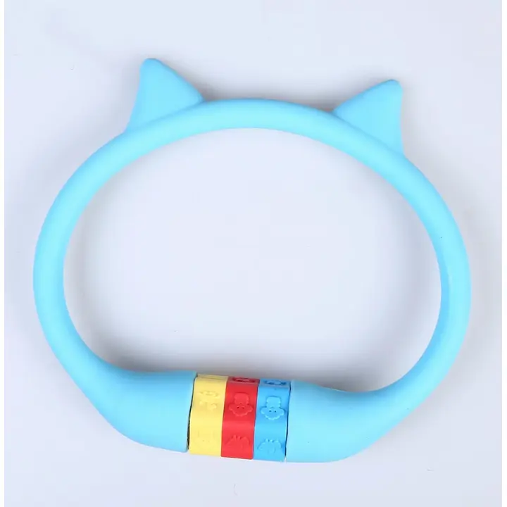 Jupiter polkupyörän koodilukko eläinhahmolla G107 35 cm sininen