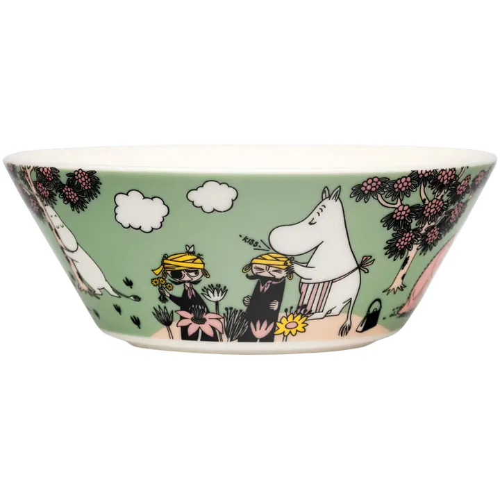 Moomin Arabia Muumi kulho 15cm Sydänystävät