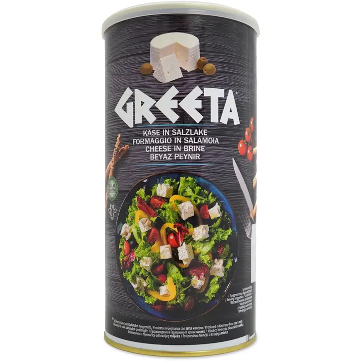 Bergader GREETA salaattijuusto 800g, vedessä, kiekkoina