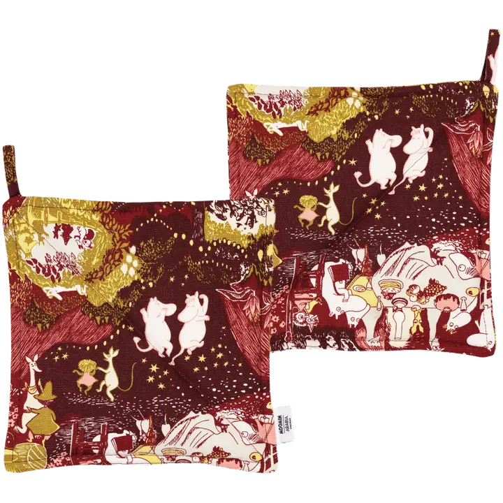 Moomin Arabia Finland patalappu 2kpl 22x22cm Juhlan Aika
