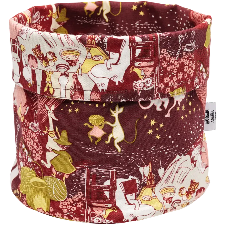 Moomin Arabia Finland säilytyskori Muumi Juhlan Aika