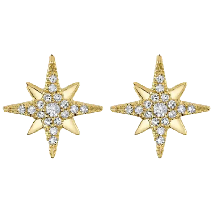 SNÖ of Sweden Stellaris korvakorut kulta/kirkas