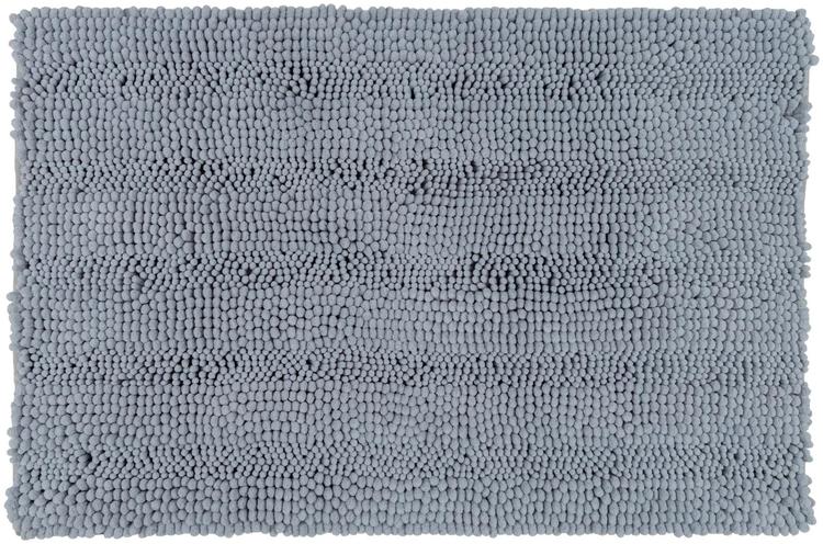 House kylpyhuonematto Chenille Stripe 50x80 cm, harmaa
