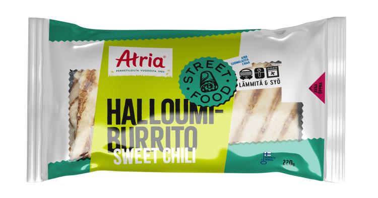 Atria Halloumiburrito Sweet Chili 220g