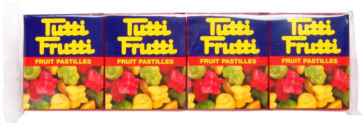 Tutti Frutti pastilleja 4x17g