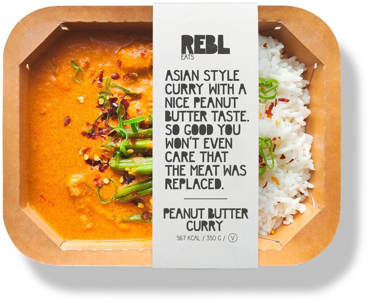 Rebl Eats Peanut Butter Curry 350g