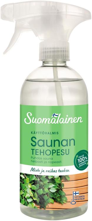 Suomalainen Saunan Tehopesu-suihke 500ml