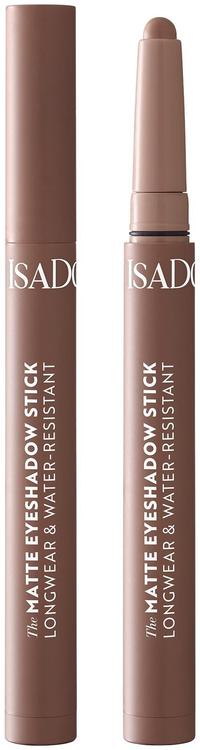 Isadora The Matte Eyeshadow Stick Longwear & Water-Resistant luomiväripuikko 63 Cool Taupe 1,2 g