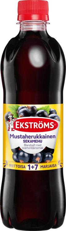 Ekströms mustaherukkainen sekamehutiiviste 0,5l