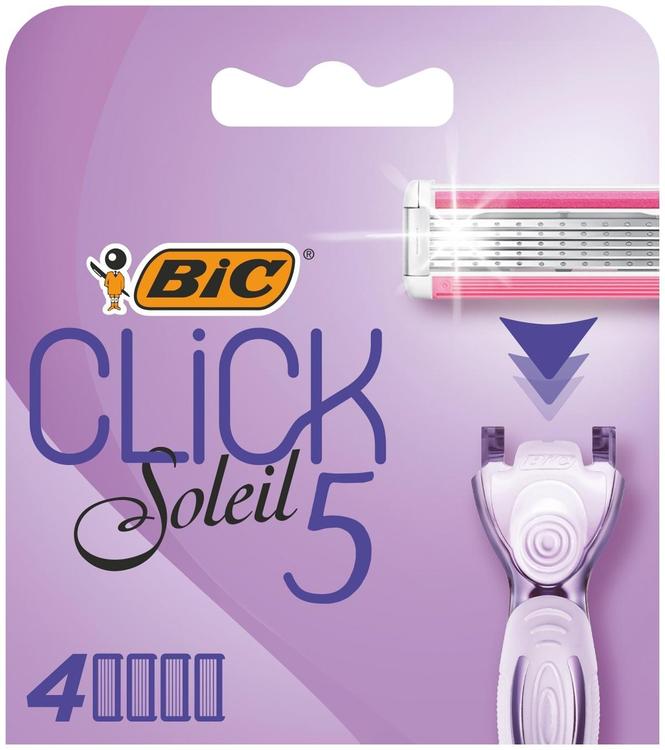 BIC Click Soleil 5 varaterä 4-pack