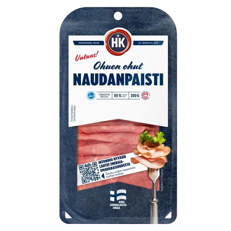 HK Ohuen ohut Naudanpaisti 200 g