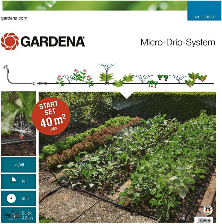 Gardena Micro Drip System kastelusarja 40m²