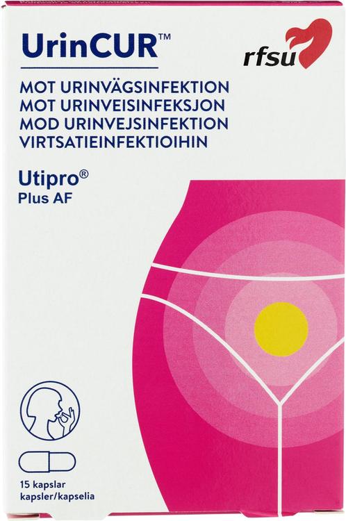 RFSU UrinCUR UtiproPlus 15kpl Virtsatieinfektioiden hoitoon