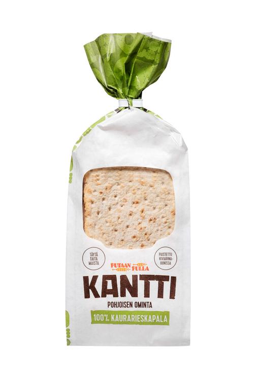 PutaanPulla Kantti 100% Kaurarieskapala 6 kpl/250g täysjyväkaura rieskapalat