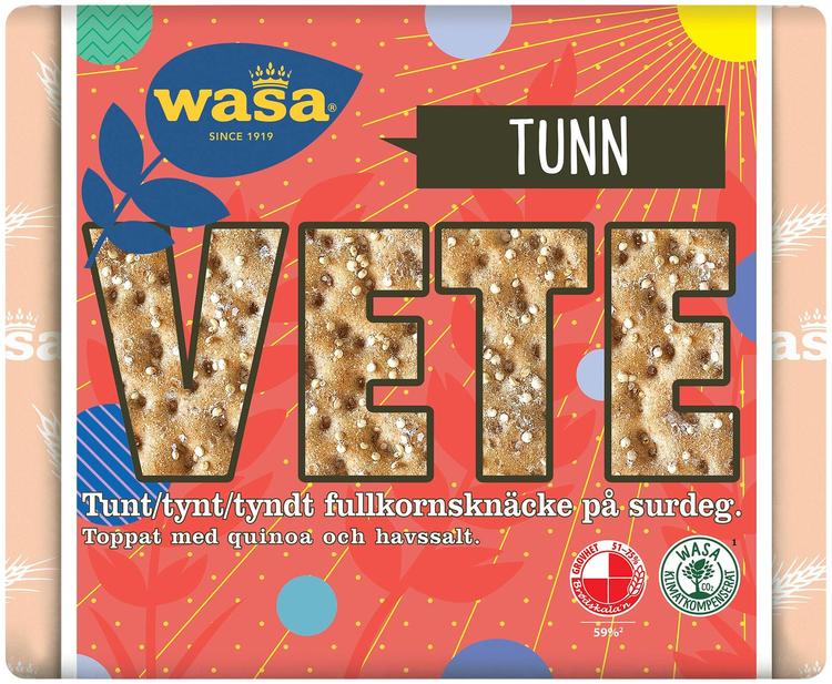 Wasa Tunn vete näkkileipä 230g