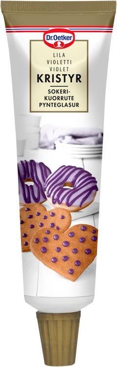 Dr. Oetker Sokerikuorrute violetti 125g