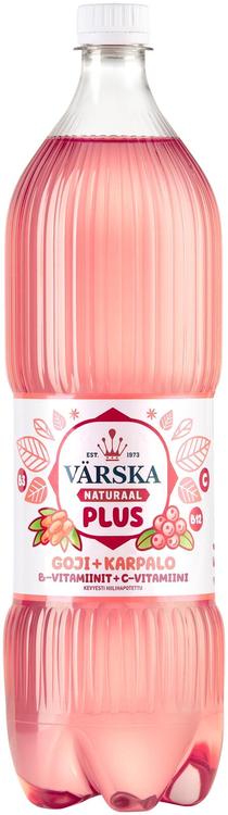 Värska Naturaal Plus Goji-Karpalo B vitamiinit + C-vitamiini 1,5L