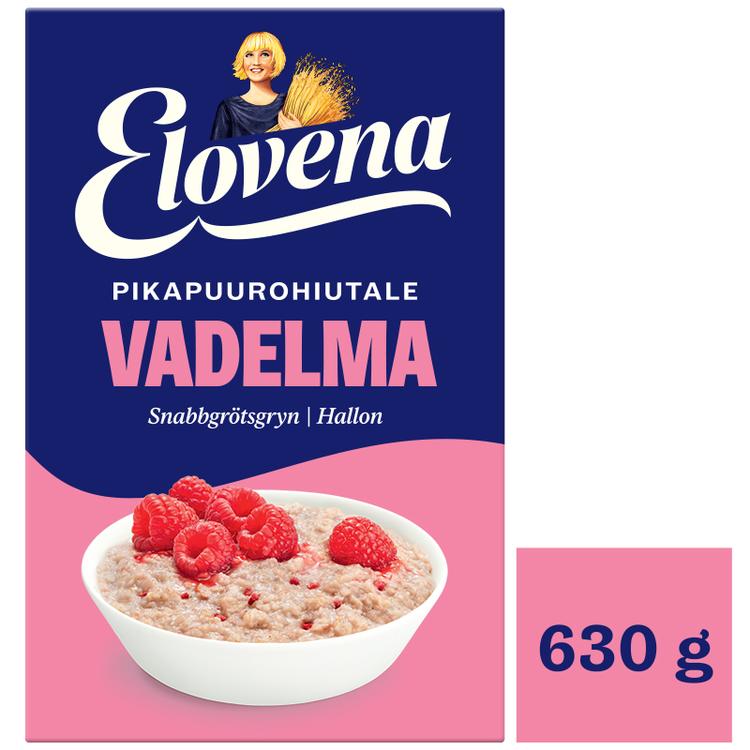 Elovena 630g vadelma pikapuurohiutale