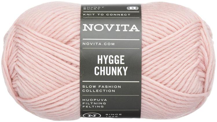 Novita lanka Hygge Chunky 100 g ruusuvesi 504