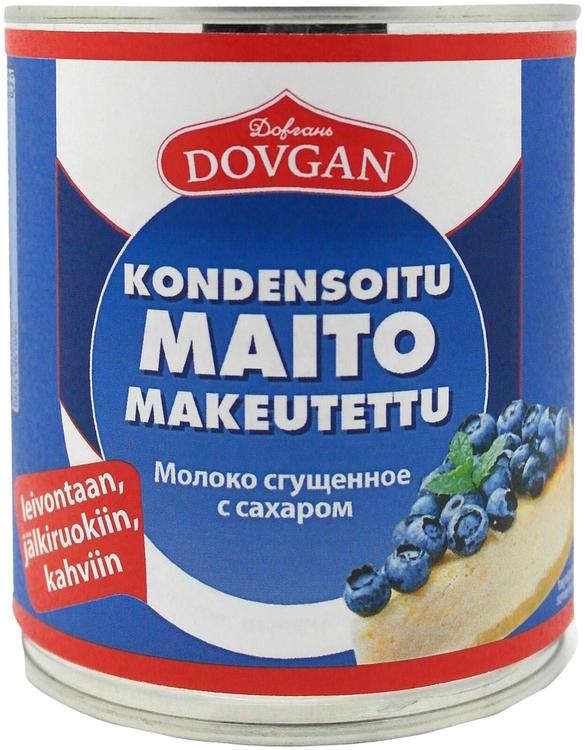 Dovgan Kondensoitu maito, makeutettu 397g