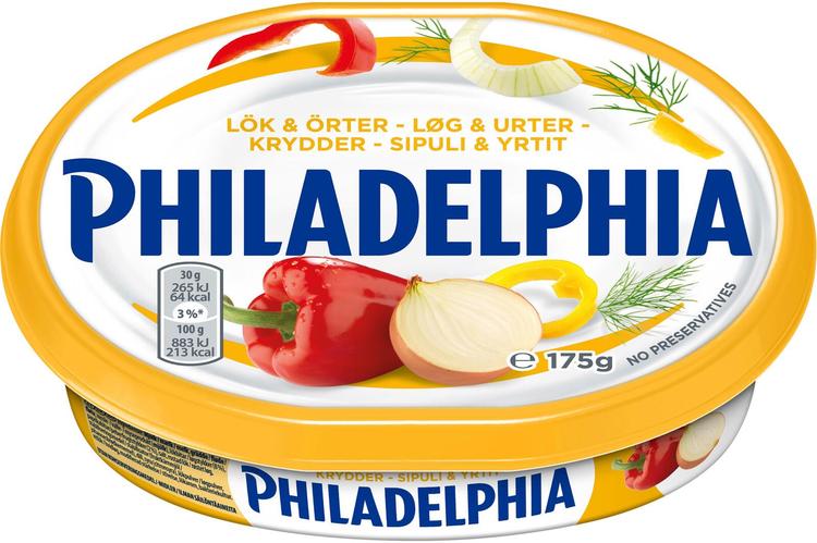 Philadelphia Sipuli & Yrtit tuorejuusto  175g